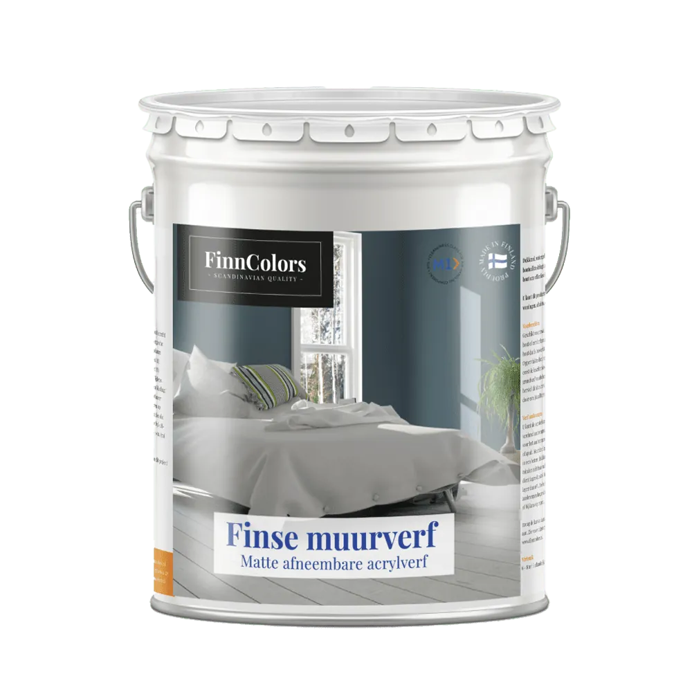 Finse muurverf verfblik